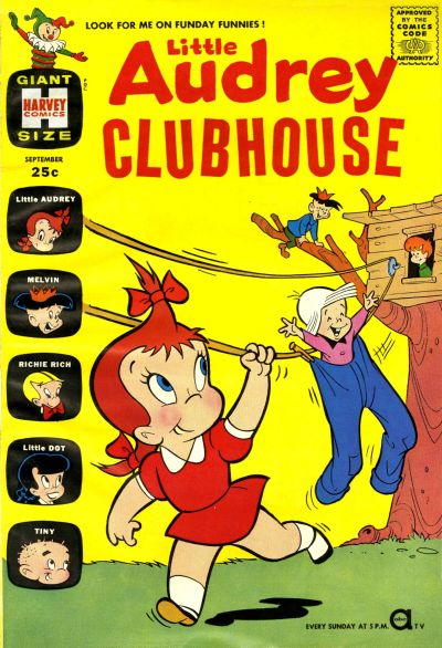 Cover for Little Audrey Clubhouse (Harvey, 1961 series) #1