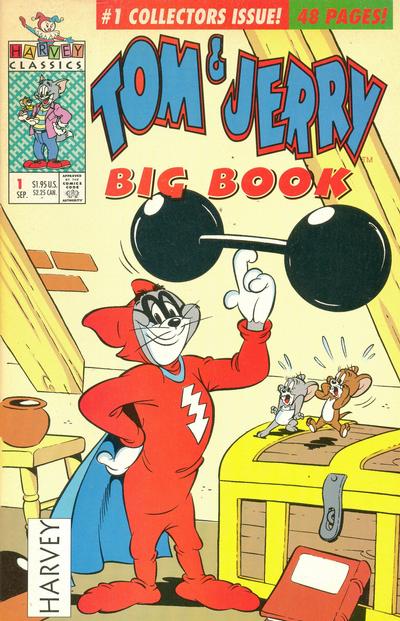 Cover for Tom & Jerry Big Book (Harvey, 1992 series) #1 [Direct]