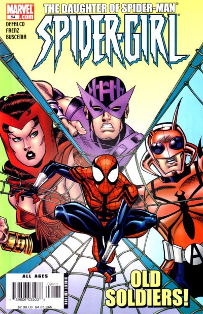Cover for Spider-Girl (Marvel, 1998 series) #94
