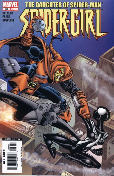 Cover for Spider-Girl (Marvel, 1998 series) #99