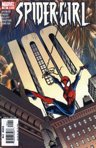 Cover for Spider-Girl (Marvel, 1998 series) #100
