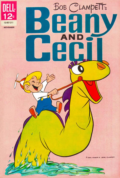 Cover for Beany and Cecil (Dell, 1962 series) #2