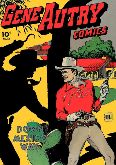 Cover for Gene Autry Comics (Dell, 1943 series) #12
