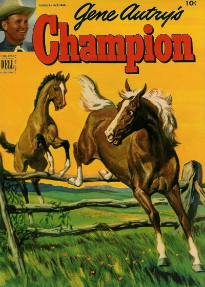 Cover for Gene Autry's Champion (Dell, 1951 series) #7