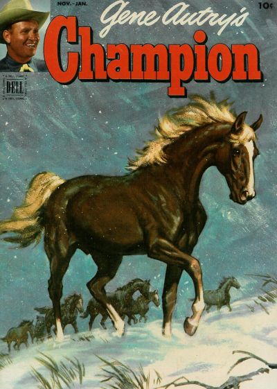 Cover for Gene Autry's Champion (Dell, 1951 series) #8