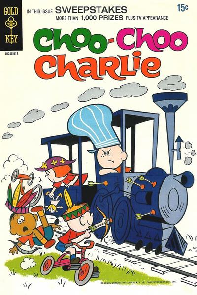 Cover for Choo Choo Charlie (Western, 1969 series) #1