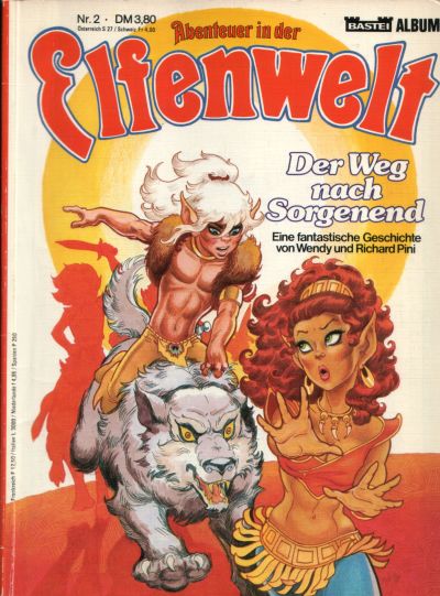 Cover for Abenteuer in der Elfenwelt (Bastei Verlag, 1984 series) #2 - Der Weg nach Sorgenend