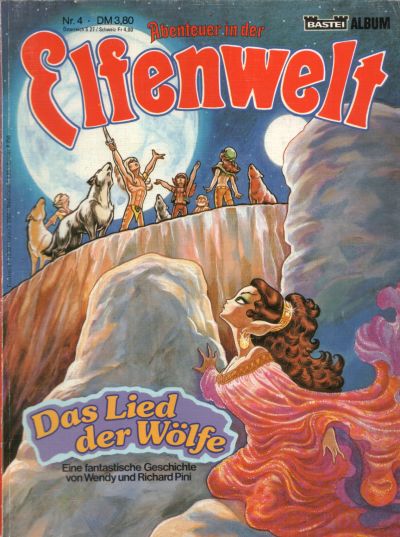 Cover for Abenteuer in der Elfenwelt (Bastei Verlag, 1984 series) #4 - Das Lied der Wölfe