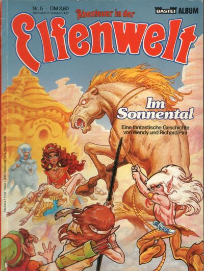 Cover for Abenteuer in der Elfenwelt (Bastei Verlag, 1984 series) #5 - Im Sonnental