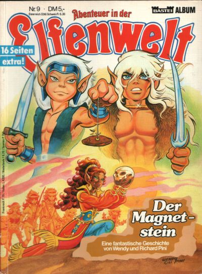 Cover for Abenteuer in der Elfenwelt (Bastei Verlag, 1984 series) #9 - Der Magnetstein