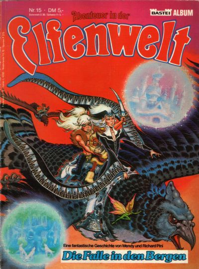 Cover for Abenteuer in der Elfenwelt (Bastei Verlag, 1984 series) #15 - Die Falle in den Bergen