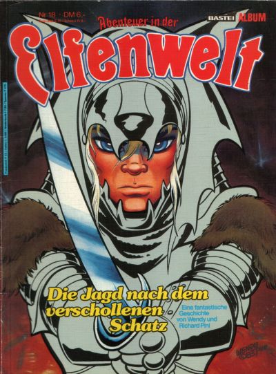 Cover for Abenteuer in der Elfenwelt (Bastei Verlag, 1984 series) #18 - Die Jagd nach dem verschollenen Schatz