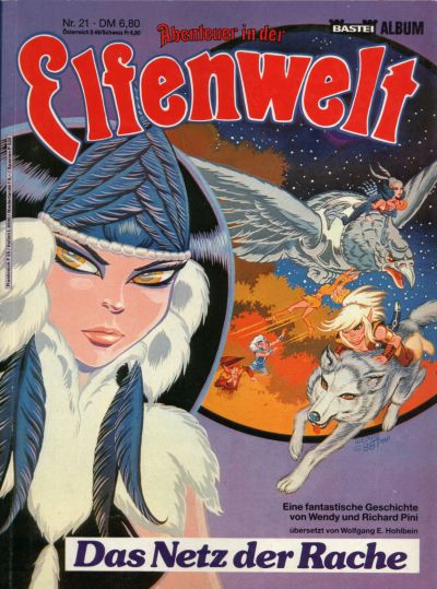 Cover for Abenteuer in der Elfenwelt (Bastei Verlag, 1984 series) #21 - Das Netz der Rache