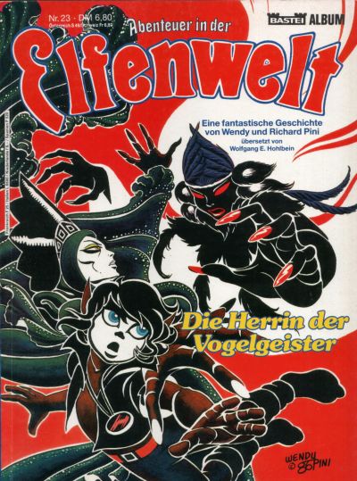 Cover for Abenteuer in der Elfenwelt (Bastei Verlag, 1984 series) #23 - Die Herrin der Vogelgeister