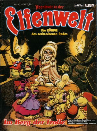 Cover for Abenteuer in der Elfenwelt (Bastei Verlag, 1984 series) #30 - Im Berg der Trolle