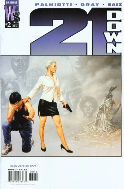 Cover for 21 Down (DC, 2002 series) #2
