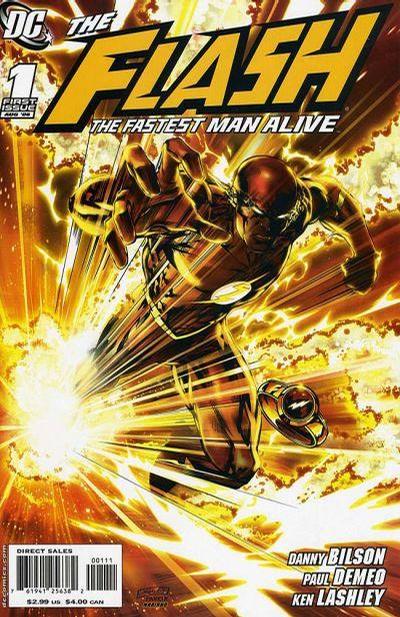 Cover for Flash: The Fastest Man Alive (DC, 2006 series) #1 [Ken Lashley / Greg Parkin Cover]
