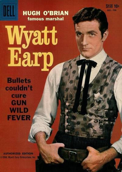 Cover for Hugh O'Brian, Famous Marshal Wyatt Earp (Dell, 1958 series) #5
