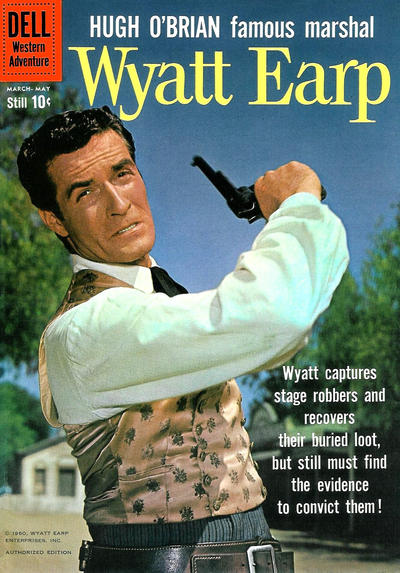 Cover for Hugh O'Brian, Famous Marshal Wyatt Earp (Dell, 1958 series) #10