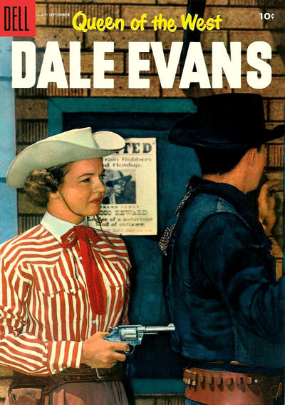 Cover for Queen of the West Dale Evans (Dell, 1954 series) #8