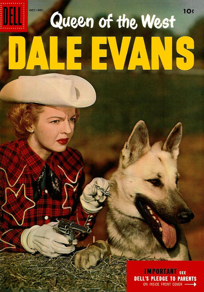 Cover for Queen of the West Dale Evans (Dell, 1954 series) #9