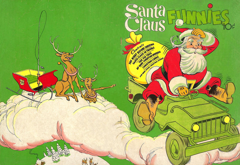 Cover for Santa Claus Funnies (Dell, 1942 series) #[1]