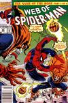 Cover Thumbnail for Web of Spider-Man (1985 series) #86 [Newsstand]