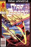 Cover for Star Brand (Marvel, 1986 series) #3 [Newsstand]