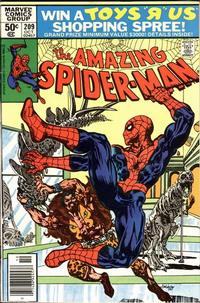Cover for The Amazing Spider-Man (Marvel, 1963 series) #209 [Newsstand]