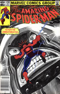 Cover for The Amazing Spider-Man (Marvel, 1963 series) #230 [Newsstand]