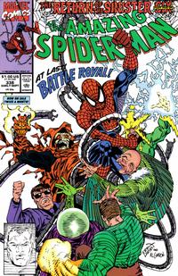 Cover for The Amazing Spider-Man (Marvel, 1963 series) #338 [Direct]