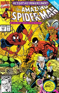 Cover for The Amazing Spider-Man (Marvel, 1963 series) #343 [Direct]