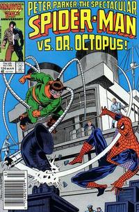 Cover Thumbnail for The Spectacular Spider-Man (Marvel, 1976 series) #124 [Newsstand]