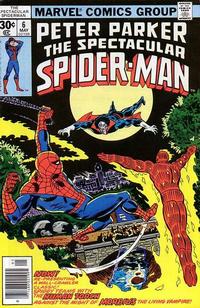 Cover for The Spectacular Spider-Man (Marvel, 1976 series) #6 [Regular Edition]