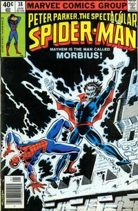 Cover Thumbnail for The Spectacular Spider-Man (Marvel, 1976 series) #38 [Newsstand]