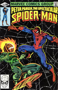 Cover Thumbnail for The Spectacular Spider-Man (Marvel, 1976 series) #56 [Direct]