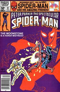 Cover Thumbnail for The Spectacular Spider-Man (Marvel, 1976 series) #61 [Newsstand]