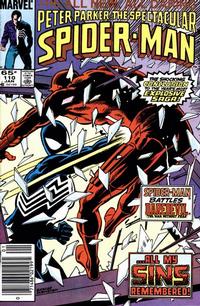 Cover Thumbnail for The Spectacular Spider-Man (Marvel, 1976 series) #110 [Newsstand]