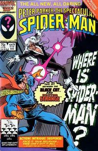 Cover Thumbnail for The Spectacular Spider-Man (Marvel, 1976 series) #117 [Direct]