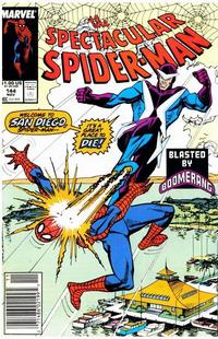 Cover for The Spectacular Spider-Man (Marvel, 1976 series) #144 [Newsstand]