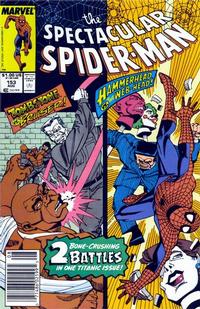 Cover for The Spectacular Spider-Man (Marvel, 1976 series) #153 [Newsstand]
