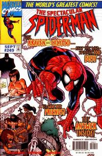 Cover for The Spectacular Spider-Man (Marvel, 1976 series) #249 [Direct Edition]