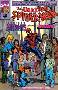 Cover Thumbnail for Spider-Man and the New Mutants (Marvel, 1990 series) #1 [K-Mart Edition]
