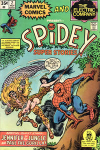 Cover Thumbnail for Spidey Super Stories (Marvel, 1974 series) #2