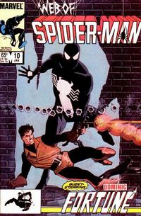 Cover for Web of Spider-Man (Marvel, 1985 series) #10 [Direct]