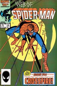 Cover for Web of Spider-Man (Marvel, 1985 series) #14 [Direct]