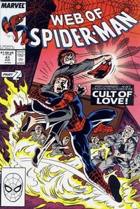Cover Thumbnail for Web of Spider-Man (Marvel, 1985 series) #41 [Direct]