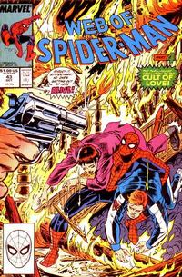 Cover Thumbnail for Web of Spider-Man (Marvel, 1985 series) #43 [Direct]