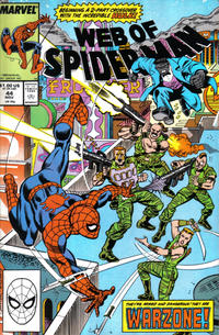 Cover Thumbnail for Web of Spider-Man (Marvel, 1985 series) #44 [Direct]