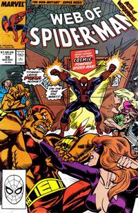 Cover Thumbnail for Web of Spider-Man (Marvel, 1985 series) #59 [Direct]